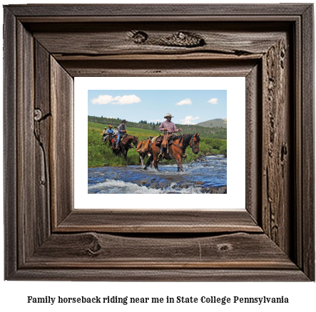 family horseback riding near me in State College, Pennsylvania